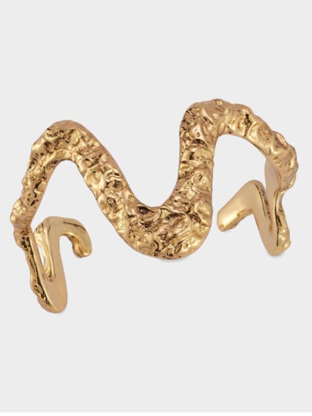 Mignonne Gavigan Silvia 14K-Gold-Plated Cuff Bracelet NEW